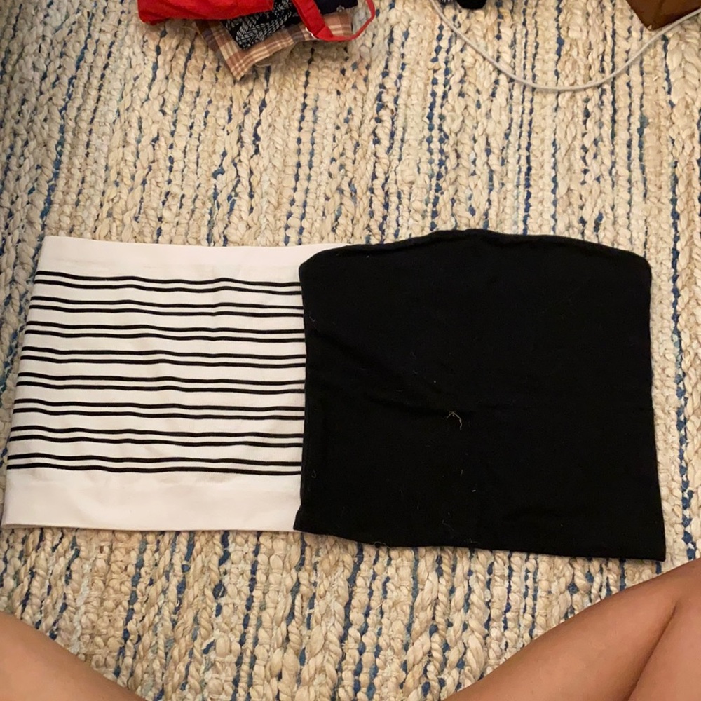Black/ B&W Tube Tops